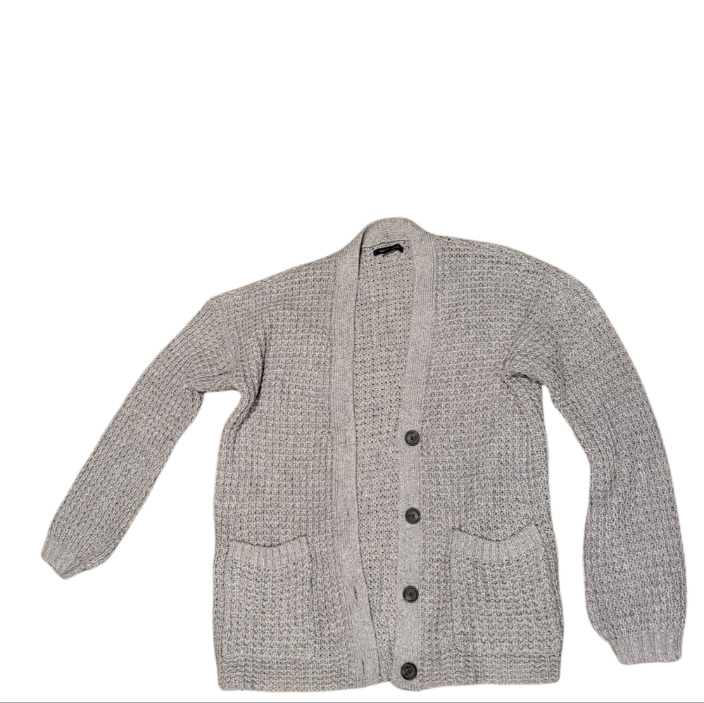 American Eagle Cardigan Grey Sweater Small AE
